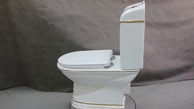 Уникальная, дизайнерская модель. Золотой унитаз Лагурати. смотреть онлайн