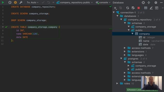 SQL. 5. Создание таблиц смотреть онлайн