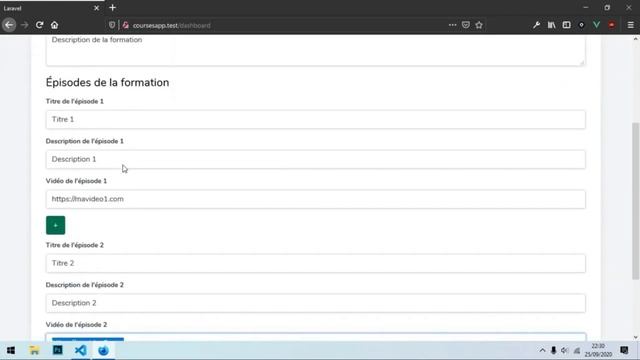 Application full stack Laravel et InertiaJS смотреть онлайн