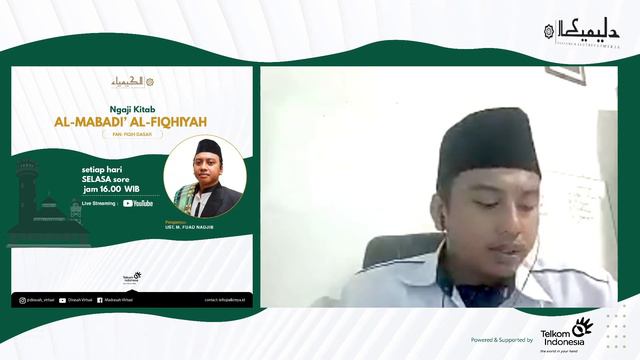 🔴 (LIVE) Kajian Fikih Pertemuan ke #53 Kitab Al-Mabadi' al-Fiqhiyah #DirasahVirtual Alkimya смотреть онлайн
