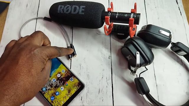 Testing 3.5mm Audio Splitter with Rode Mic , Headphone and Android Mobile Phone смотреть онлайн