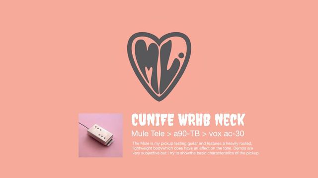CuNiFe Wide Range Humbucker Neck смотреть онлайн