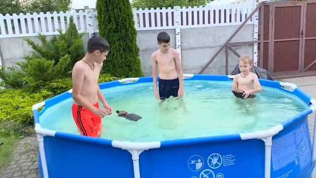 БАНЯ, БАССЕЙН, ШАШЛЫК - ВЫГОНЯЕМ ВИРУС! ВЛОГ. смотреть онлайн