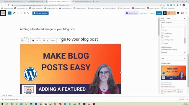Adding a featured image to your wordpress blog post смотреть онлайн