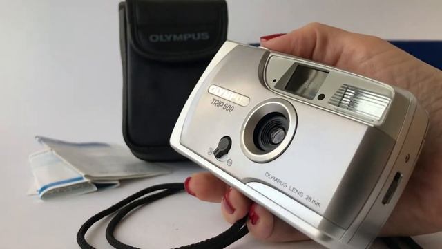 35mm film camera Olympus TRIP 600 смотреть онлайн