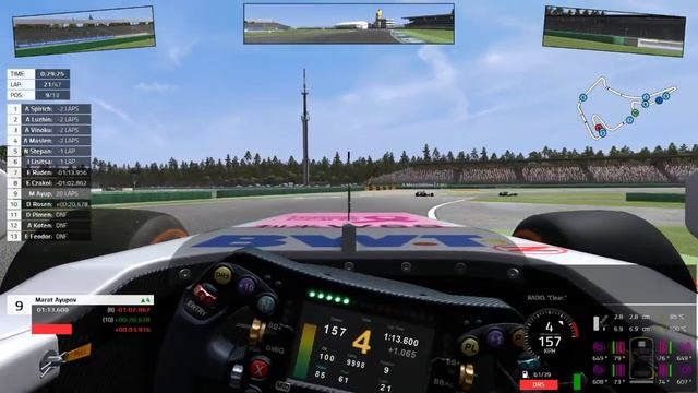 Automobilista - Formula 1 2018-2 - R09 Hockenheim смотреть онлайн