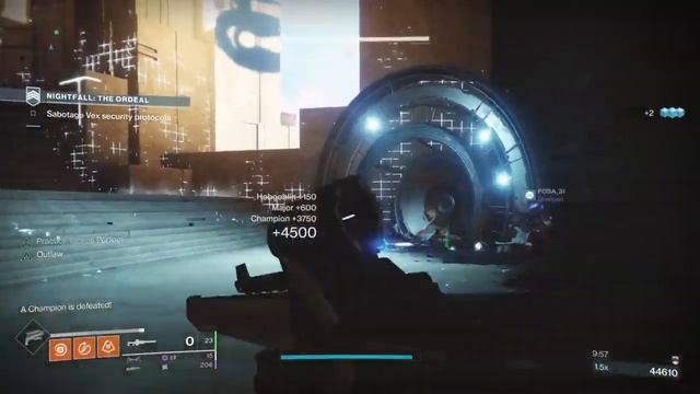 Сумрачный налёт побоище (Лес) вдвоём на 100к PS4 Хант\Титан смотреть онлайн