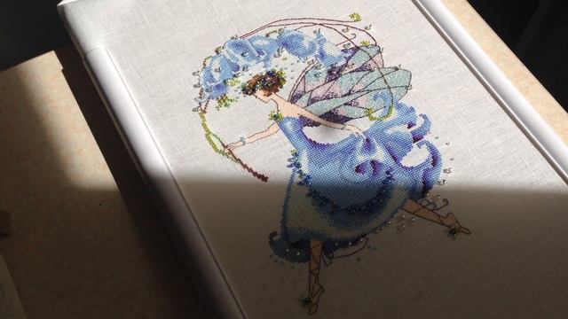 Bluebell by Nora Corbett готова вишивка смотреть онлайн