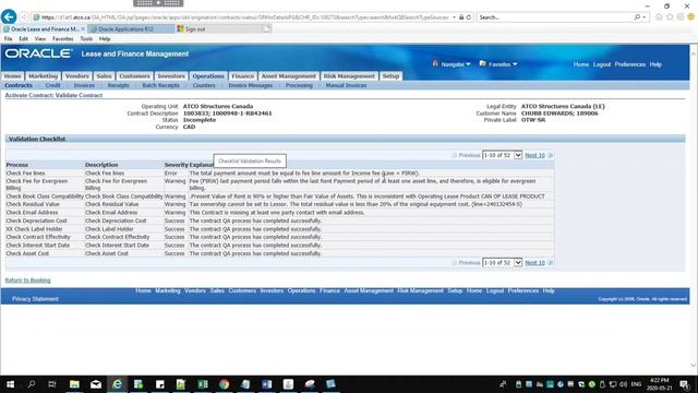 Rebook the Contract in Oracle Lease Management смотреть онлайн
