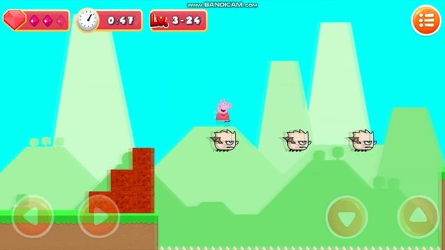 Peppa Pig adventure game level - 3 - Игра Свинка Пеппа бродилка 3 - уровень смотреть онлайн