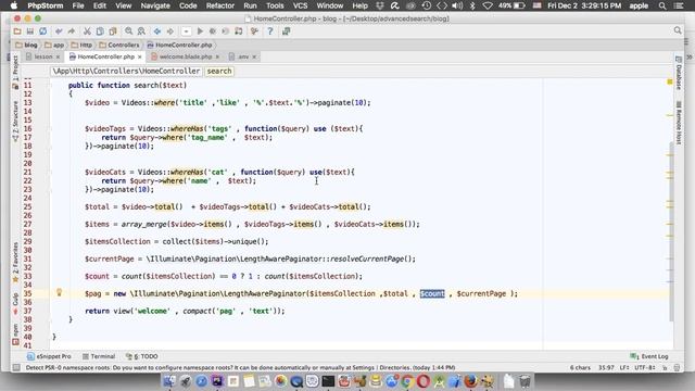 setpath and fix show page number lesson php 6 смотреть онлайн