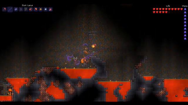 Terraria 1.0.5 update: How to get Dark Lance and Demon Scythe смотреть онлайн
