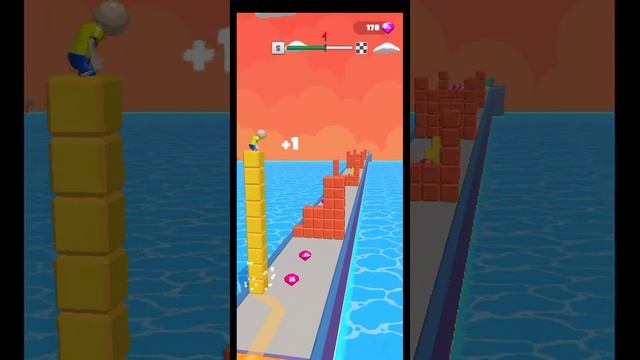 cube rider 3d ios android games #shorts #gameplay смотреть онлайн
