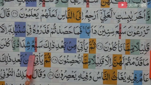 BELAJAR MENGAJI QURAN SURAH YUSUF AYAT 44-52 PELAN DAN TARTIL #PART 272 смотреть онлайн