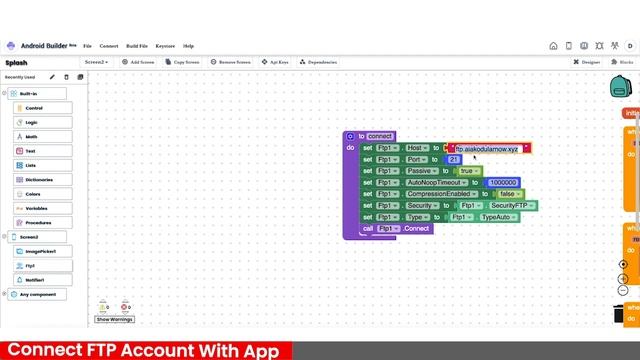 How To Add FTP In Android Builder | ? Solution for error you are getting | Pixel Editor смотреть онлайн