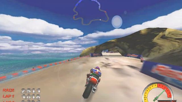 Redline Racer PC Gameplay (3Dfx mode) смотреть онлайн