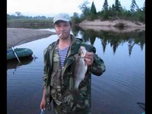 рыбалка на р. Уфтюга 2009