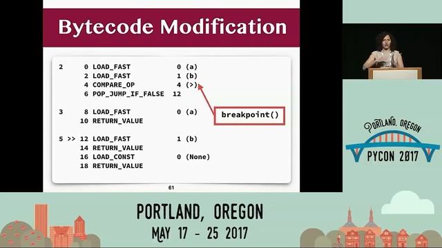 Elizaveta Shashkova Debugging in Python 3 6 Better, Faster, Stronger PyCon 2017 смотреть онлайн