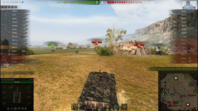 Первый мой бой на танке АТ8 World Of Tanks смотреть онлайн