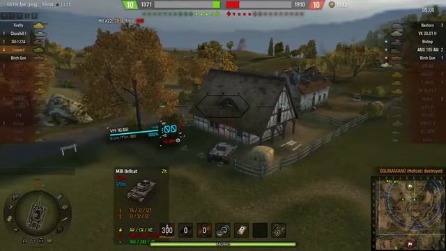 World of Tanks VK 16 02 Leopard 9 Kills 2 2K Damage Map Redshire WoT Ace tanker смотреть онлайн