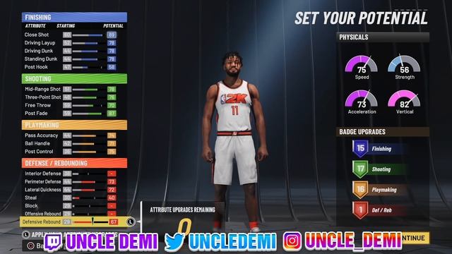 HOW TO MAKE DEMAR DEROZAN EXACT BUILD ON NBA 2K22! смотреть онлайн