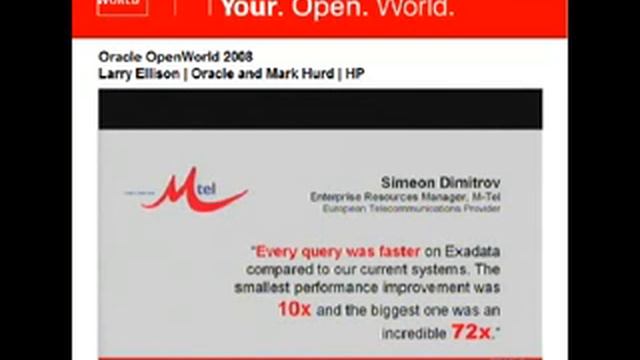 Oracle Exadata Mtel Simeon Dimitrov смотреть онлайн
