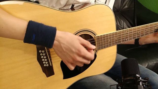 Queen - Love Of My Life (12 string guitar cover) смотреть онлайн