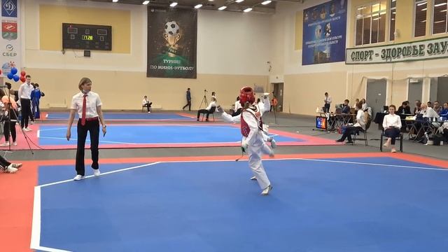 Важенина Анна 41 кг - 1 бой vs Кирюхина Анна (Челябинск) смотреть онлайн