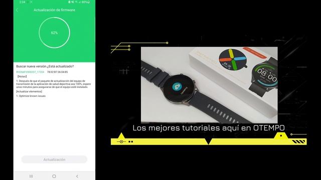 Review ? Smartwatch Xiaomi Imilab W12 / Update / Como configurar con mi celular / Cambiar Tema/Spor смотреть онлайн