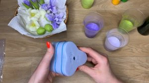 Букет из ирисов и тюльпанов/Заливка цветов/Сборка букета/Мыловарение/Soap/Bouquet of tulips