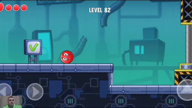 Несносный Красный Шар Против Ниндзя Квадрата #6. Игра Red Ball. Bounce Ball. 76 - 90 Уровени. смотреть онлайн