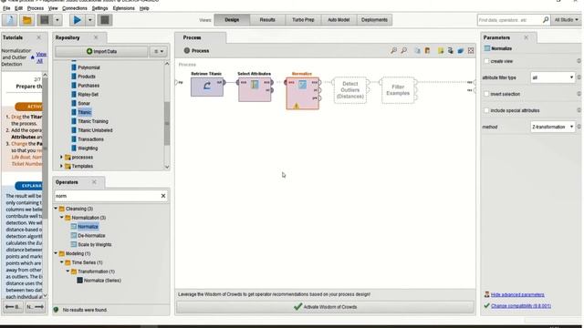 17. Normalize and Outlier Detection with the RapidMiner смотреть онлайн