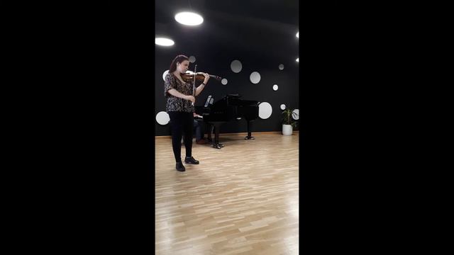 Korngold Violin Concerto (1st Mov.) - Eva Moneo