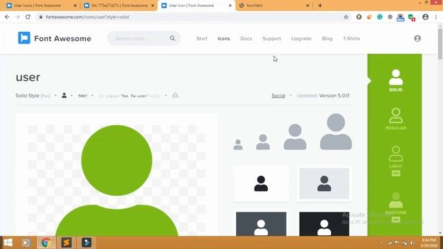 How to use Font Awesome icons in HTML | Font awesome icons | Use icon in html page | Yuvraj Academy смотреть онлайн