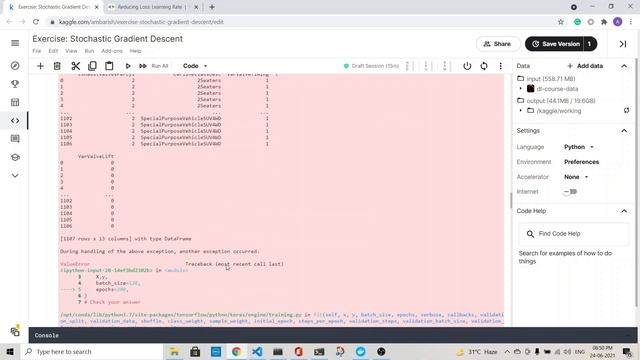 03 - Exercise on Stochastic Gradient Descent in 7 minutes смотреть онлайн