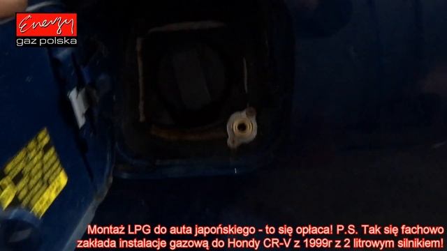 Montaż LPG Honda CR-V z 2.0 147KM 108kW 1999r w Energy Gaz Polska na gaz BRC SQ 32 OBD смотреть онлайн