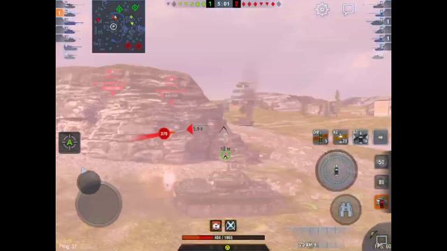 WOT BLITZ об. 140 и как на нем выживать