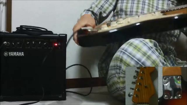 Replacing strat neck plate and string guide/Comparison combination at default P.U. смотреть онлайн