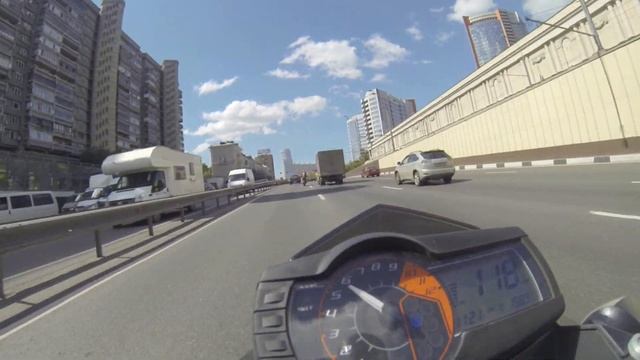 KTM Superduke R по Москве