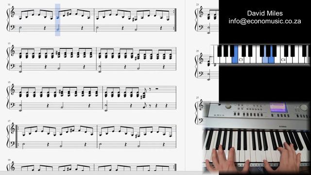 Alicia Keys Fallin Piano Cover + Piano Notation/Sheet Music + Playthrough DEMO смотреть онлайн