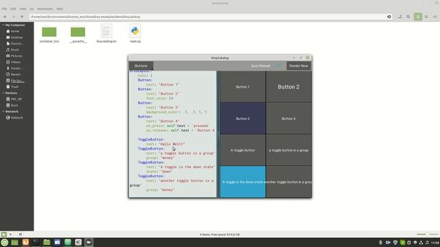 04 KIVY Widgets Übersicht mit KIVY Catalog смотреть онлайн