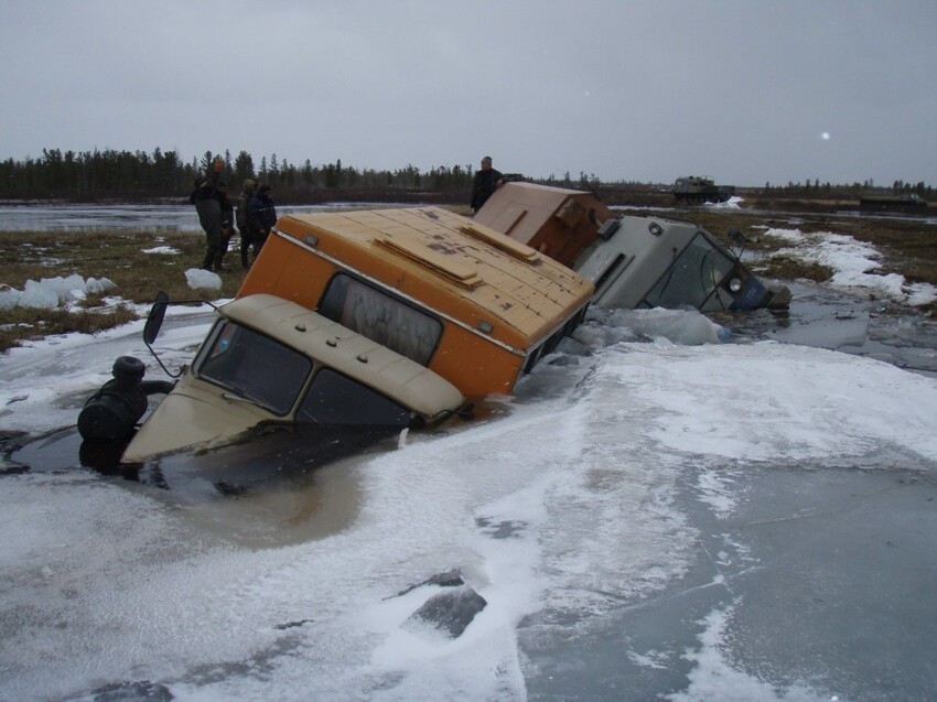 Суровые Будни Водителей Крайнего Севера! смотреть онлайн