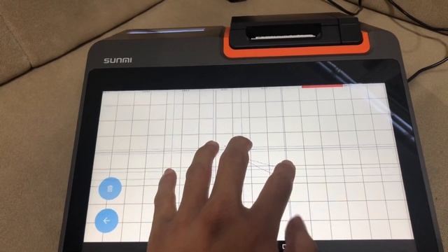 tes touch screen sunmi T2 mini смотреть онлайн