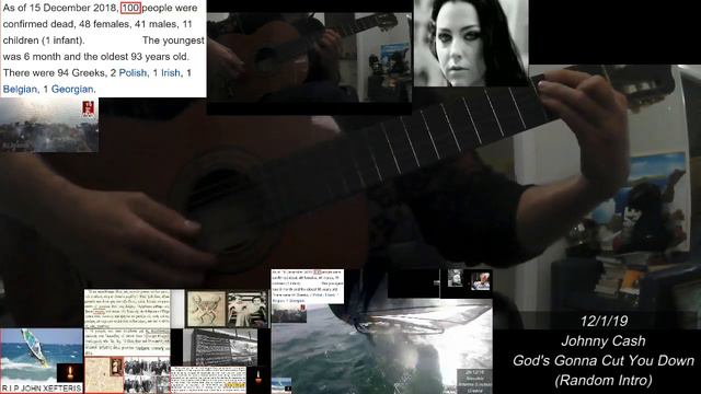 Johnny Cash - God's Gonna Cut You Down (Random Intro) смотреть онлайн