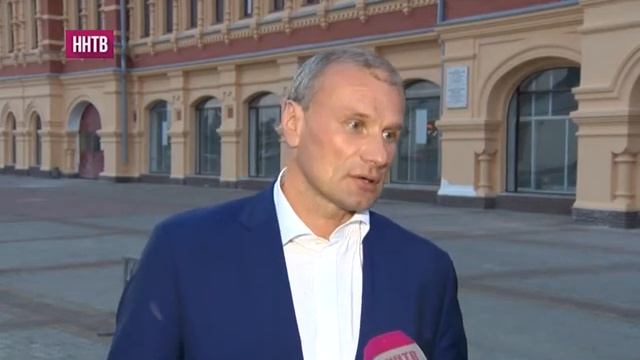 К монтажу купольного кинотеатра приступили на Нижегородской ярмарке смотреть онлайн