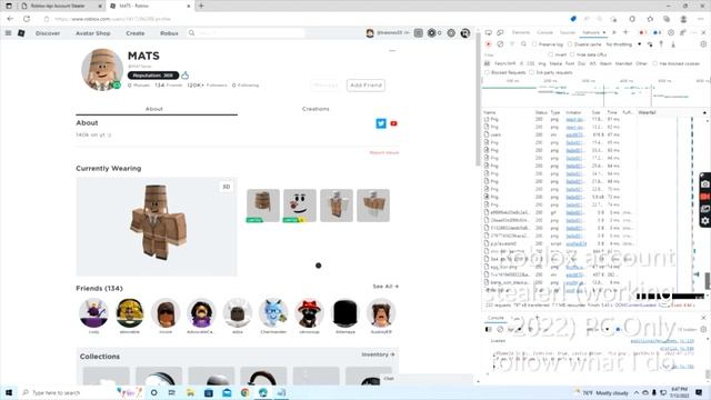 Roblox account stealer (Working 2022) смотреть онлайн
