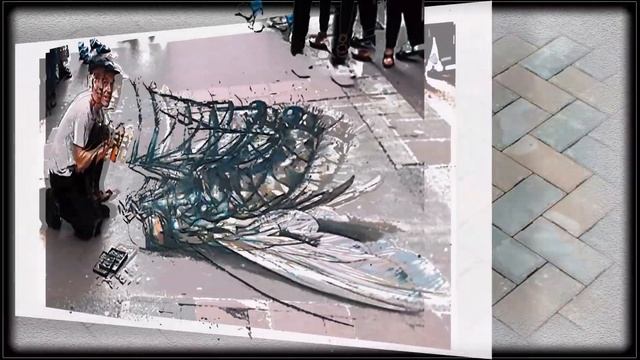 Рисунки 3D на асфальте и стенах смотреть онлайн