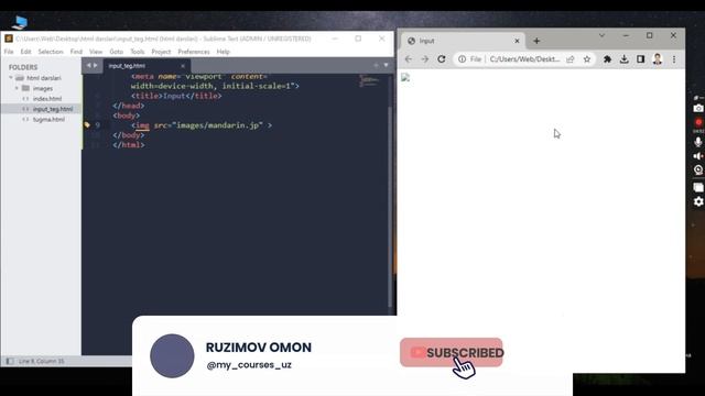 Web dasturlash // HTML 4-dars image смотреть онлайн