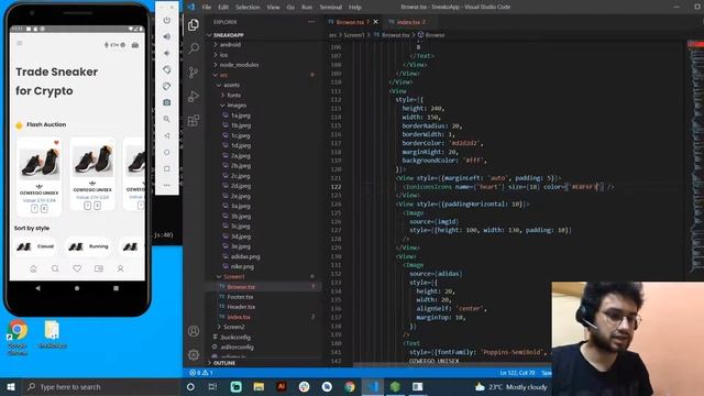 Live Building React Native UI/UX - Sneaker Trading App - PART 2 смотреть онлайн