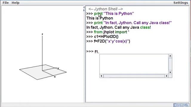 DataMelt - a free mathematics software for scientists, engineers and students смотреть онлайн